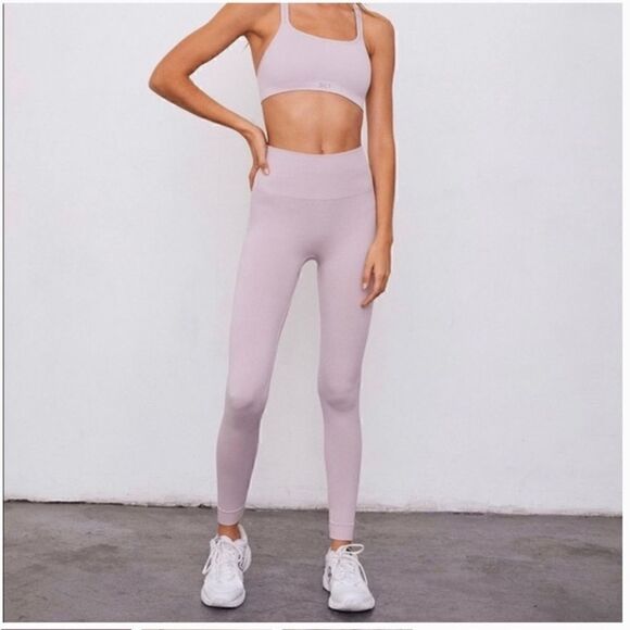 SET ACTIVE Sculptflex Leggings lavender size xs‎ - Picture 4 of 6